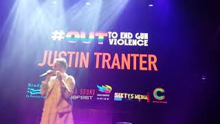 Justin Tranter Sings For Charity Prt 1