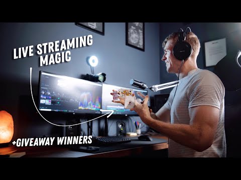 LIVE STREAMING Magic, Cardistry ASMR and MORE!! + Giveaway Winners