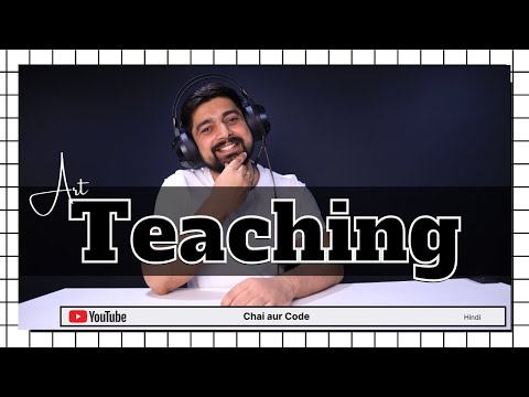 Teaching is an art