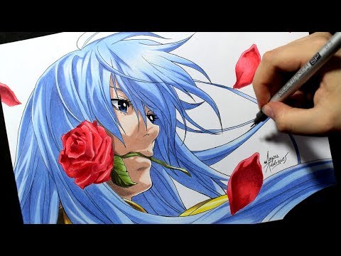 Speed Drawing - Albafica [Saint Seiya: The Lost Canvas]