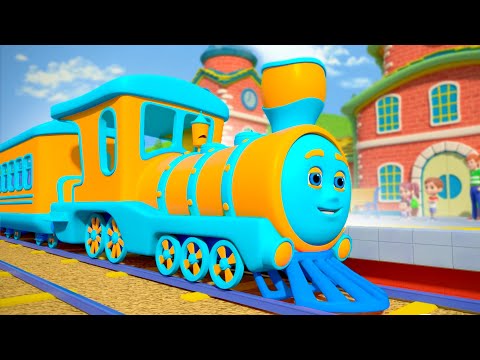 Wheels on the Train + More Vehicle Rhymes for Kids