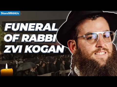 Funeral of Rabbi Zvi Kogan