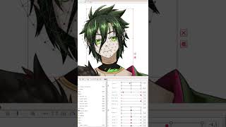 Rigging A Coolest Vtuber in Live2D Cubism #anime #music #vtubercommision #vtuber