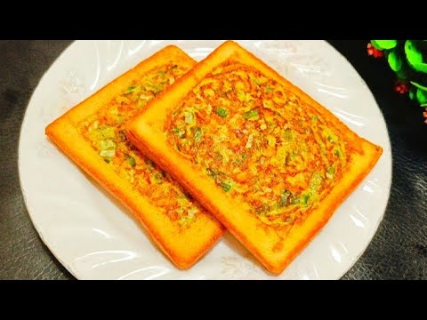 Quick & Tasty Vegetable Toast Recipe! It's So Delicious! Korean Street Toast! Breakfast Recipe