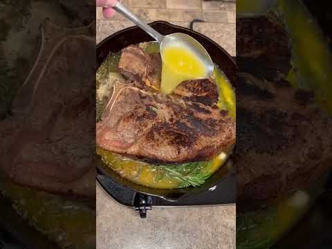 Perfect Porterhouse Steak ! #yummy #steak #recipe #cooking #fyp #shorts