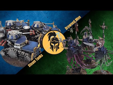 Age of Sigmar Battle Report: Cities of Sigmar vs Maggotkin of Nurgle: NEW Steam Tanks vs Fly Spam!!