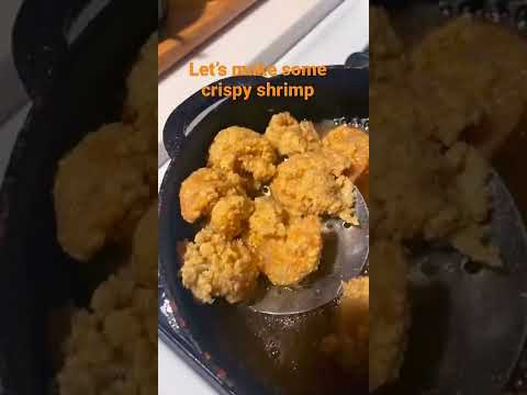 Crispy delicious Shrimp! Be sure to subscribe to my page and hit like.