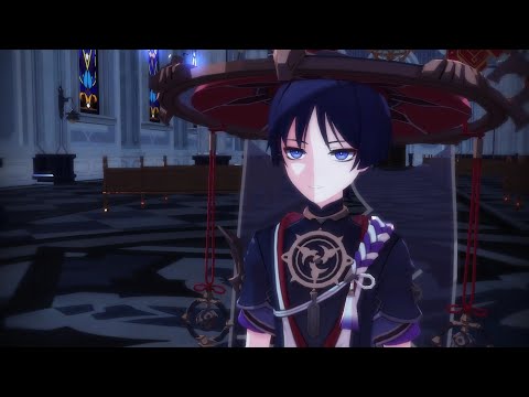 [MMD Genshin] Scaramouche is given an element