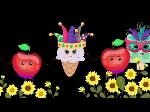 Unleash the Fun Music and Dance with Funky Fruit & Ice Cream Baby Sensory Video for toddlers