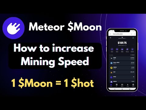 Harvest moon Mining | how to increase speed of moon token mining| Airdrop crypto