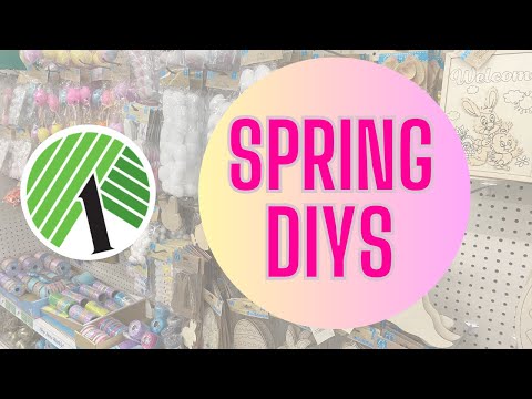 DOLLAR TREE Spring & Easter DIYS for 2023