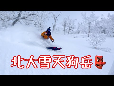 北大雪天狗岳  クワキンベツ川コース  バックカントリー  【北海道雪山登山ガイド】 Backcountry skiing Hokkaido Japan snow