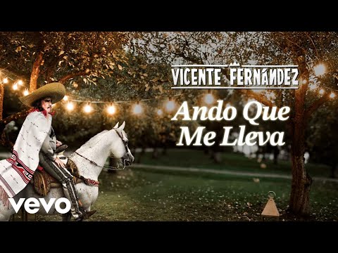 Vicente Fernández - Ando Que Me Lleva (Letra/Lyrics)