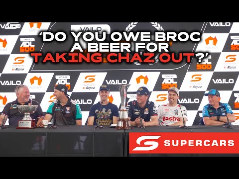 Sunday Press Conference - VAILO Adelaide 500 | 2024 Repco Supercars Championship