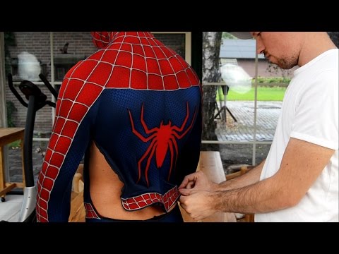 Taking Off Spider-Man Costume - How To Undress