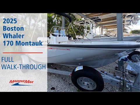 ALL NEW | 2025 BOSTON WHALER 170 MONTAUK | MARINEMAX JUPITER