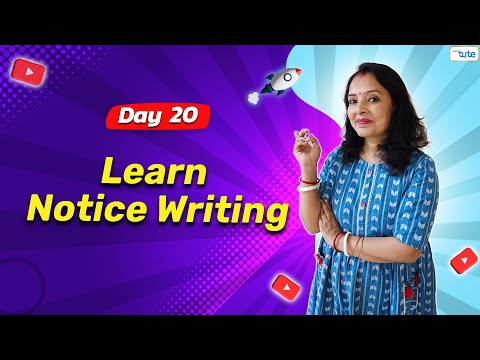 Step By Step Guide To Perfect Notice Writing | Day 20 | English Grammar Course Series | 2024