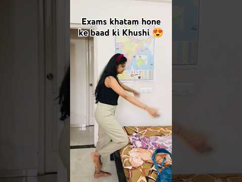 EXAMS KHATAM HONE KI BAAD KI KHUSHI 😍😍#lifeofstudents #students