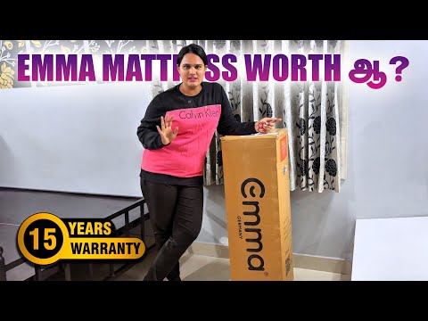 ✅ EMMA Hybrid Mattress l Super Comfy Bed l Free Shipping 🚚 l EMMA Unboxing