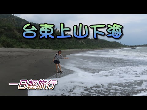 台東上山下海一日輕旅行(知本林道瀑布+加路蘭遊憩區+加母子灣休憩區+金樽陸連島-貓洞+星星部落景觀咖啡)