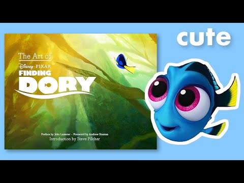 The Art of Finding Dory ✨ 4K ✨ Flip Through Artbook (Disney / Pixar)