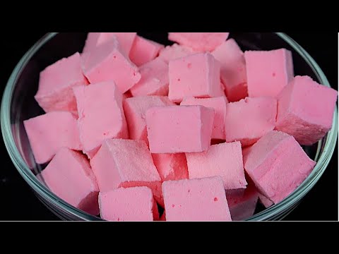 Easy Homemade Marshmallows |How to make Soft and Fluffy marshmallow recipe without corn syrup