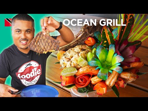 The Popular Lobster, Shrimp & Steak at Ocean Grill Mayaro in Trinidad & Tobago 🇹🇹 Foodie Nation