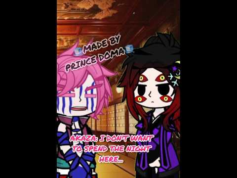 The Sleepover Part 1| Uppermoons| No ship| Gacha| Funny| Demon Slayer| Original idea