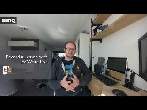 EZWrite Live - How to Record a Lesson with EZwrite Live