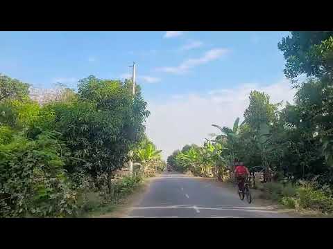 গ্রামের দৃশ্য আঁকা বাকা রাস্তা | Bike Riding Vlog