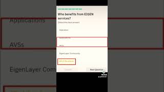 Binance EigenAyer Quiz Answers|Binance Learn and earn EigenLayer Quiz Answers #binancelearnandearn