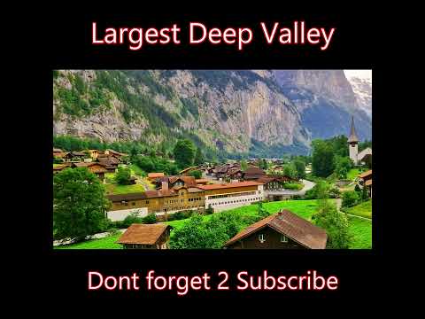 Deep Valley in Switzerland #shorts #shortsvideo #shortsfeed #viral #youtubeshorts #viralshort #swiss