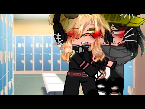 “Locker Rooms” | EraserMic | Mha/Bnha | Au | Gacha meme | !~