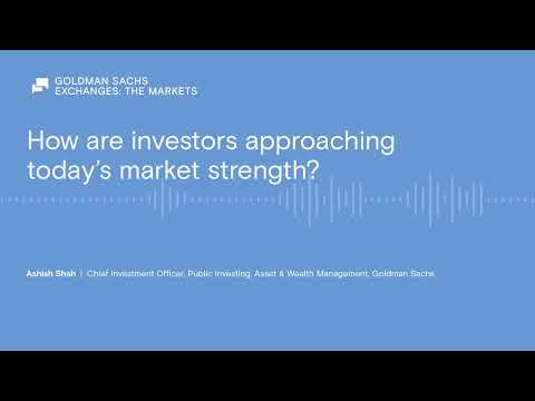 How are investors approaching today’s market strength?