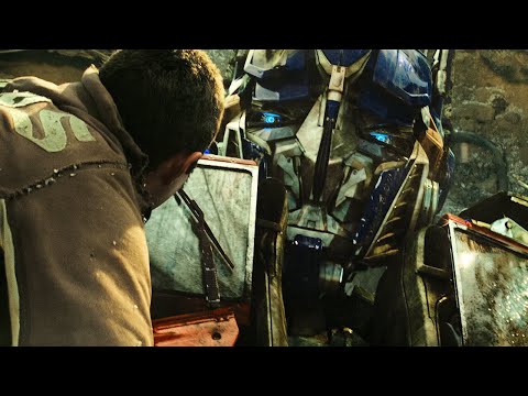 옵티머스 샘 구조 장면 | 트랜스포머 (Transformers, 2007) [4K]