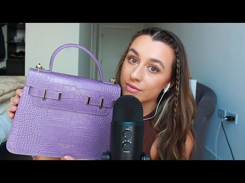 ASMR Luxury Bag Unboxing👜 (Tapping, Tracing, Scratching, All the Good Stuff💆🏻‍♀️)