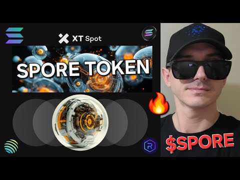 $SPORE - SPORE DOT FUN TOKEN CRYPTO COIN HOW TO BUY SOL SOLANA AI MEMECOIN XT XT.COM RAYDIUM JUPITER