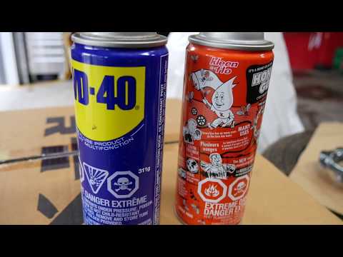 WD-40 VS KLEEN FLO HONEY GOO (WHICH IS BETTER?)