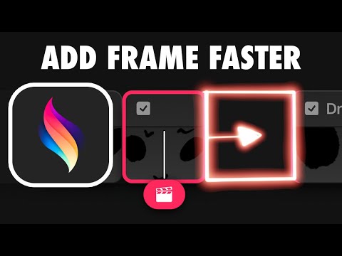 Add a Frame in the Middle for animation- Procreate Dreams - Tutorial