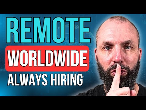 6 Remote Job Websites Hiring Worldwide!