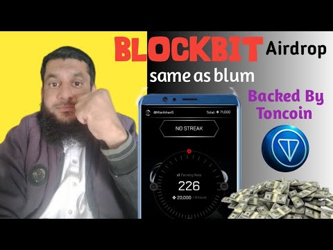 Blockbitsapp Free Mining Bot | Latest Mining App | BlockBits Mining Same As Blum🔥