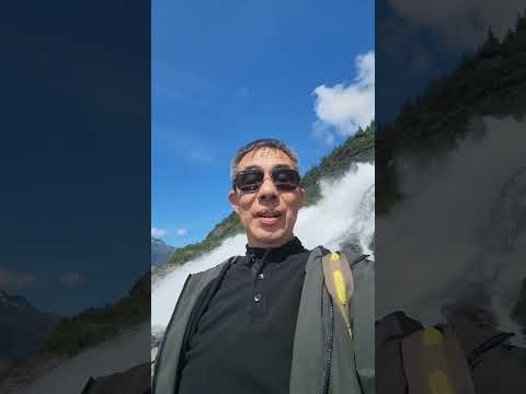 Juneau Alaska 體驗冰川之旅，探索冰融瀑布源頭 2024-8-3