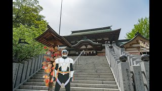 椿神社石段　ゴシキメン2024