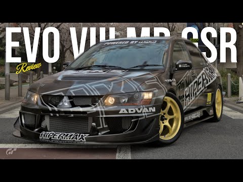 GT7 | '04 Mitsubishi Lancer Evolution VIII MR GSR | Gran Turismo 7 Car Review | Mitsubishi Evo 8