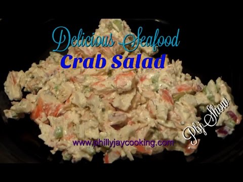 Easy Delicious Crab Seafood Salad Recipe: How To Make Imitation Crab Salad