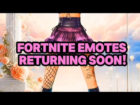 Fortnite Emotes Returning Soon To The Item Shop! Some Of My Favorite Emotes Too 💖