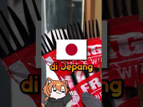 ketika ga punya sisir di jepang.. #shorts