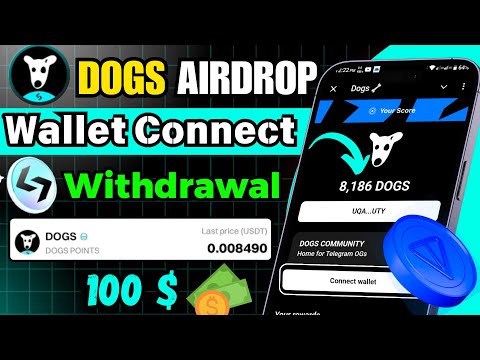 Dogs Airdrop Wallet Connect | Dogs Coin Listing Date | Dogs Airdrop Withdrawal | Dogs Daily Check in