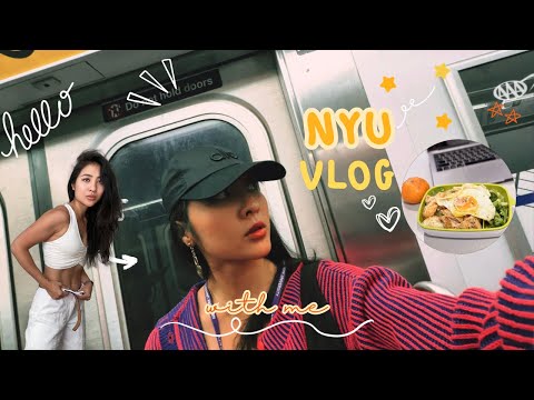 Life in New York VLOG #2 School day at NYU, Time square tour | Why choosing New York over London?