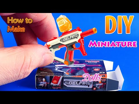 DIY Nerf Pro Gelfire Mythic Full Auto Blaster How to make 3d print